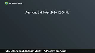 216B Ballarat Road, Footscray VIC 3011 | AuPropertyReport.Com