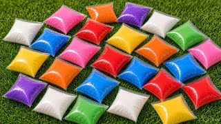 10 Rainbow Clay Packs ASMR | Soft Press and Slice Sounds🤩 screenshot 2