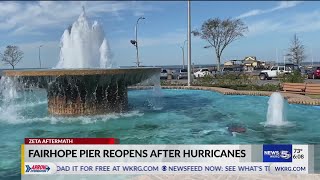Fairhope Pier reopens after hurricanes
