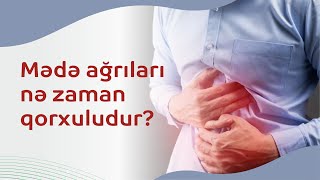 Mədə ağrıları nə zaman qorxuludur? Resimi