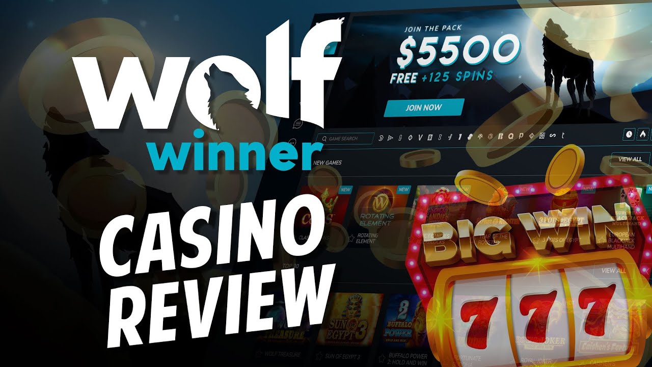 Wolf Winner Casino Interface