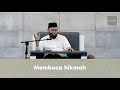 Ustadz muhammad nuzul dzikri  membaca hikmah 