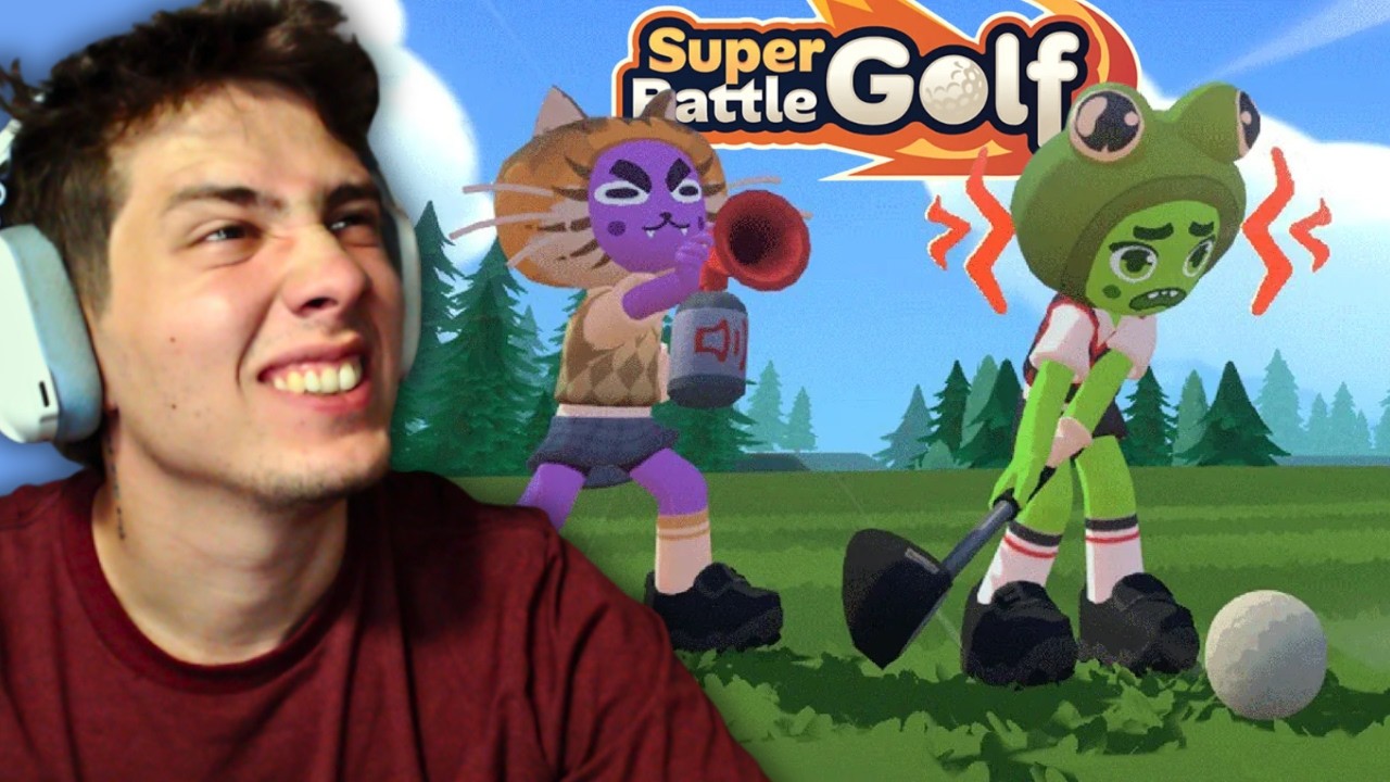 ÉSTE JUEGO CON AMIGOS ES UNA LOCURA ⛳ | Super Battle Golf #1