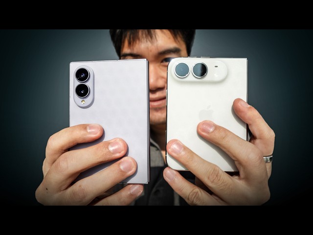 รีวิว iPhone Duo vs Galaxy Z Fold8 | คล้ายกันตอนพับ ต่างกันตอนเปิด