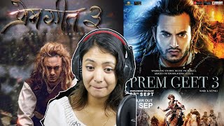Reacting Prem Geet 3 Trailer|| Both Nepali & Hindi are Babal 😮