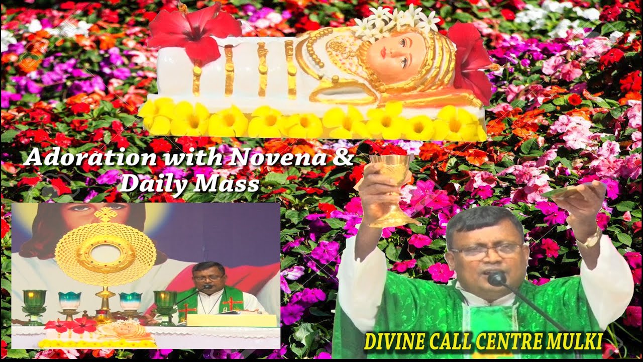 Adoration & Daily Mass (01-09-2021) by Rev.Fr.Walter Mendonca SVD at Divine Call Centre Mulki