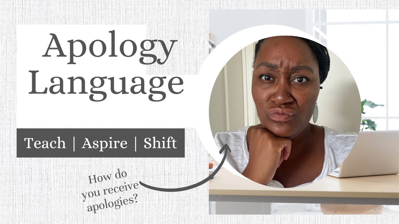Apology Language Quiz| How You Receive Apologies | What You Need During ...