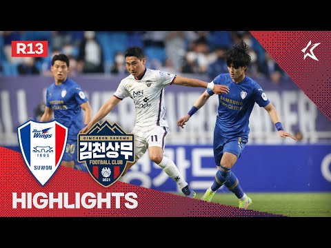 Suwon Bluewings Gimcheon Sangmu Goals And Highlights