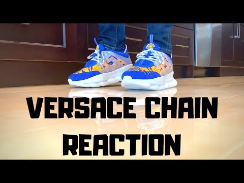 Versace Chain Reaction Unboxing+On Feet 