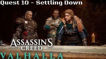 Assassins Creed Valhalla Quest 10 Settling Down (PS4)
