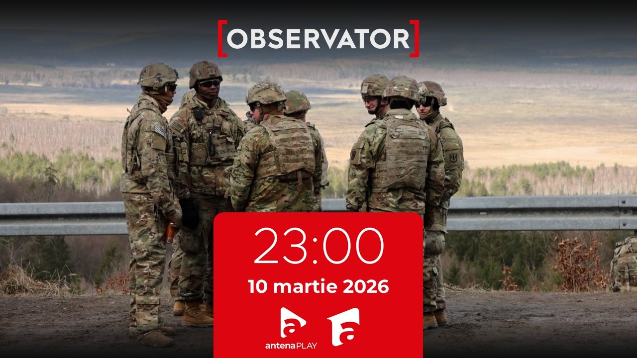 Observator de Noapte, 10 martie 2026: SUA vor să aducă trupe temporare în bazele din România