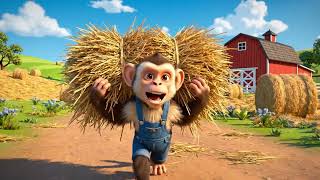 Brave Monkey Vs Angry Lion Fun Kids Adventure With A Heroic Farmer Monkey