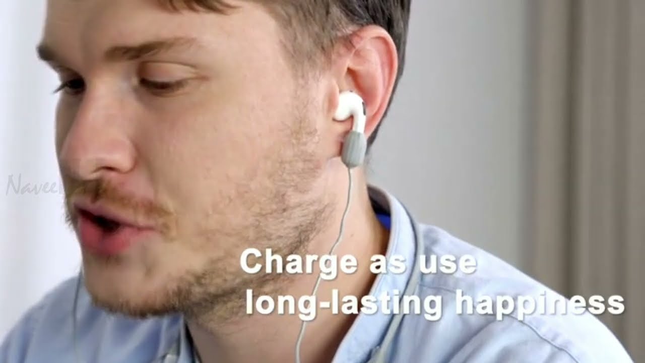 World's First Wearable Power Supply for AirPods | Uixoo Hi16 - YouTube