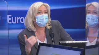 Sarkozy condamné : Marine Le Pen 