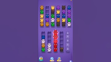 Kitty Sort #24#games #kittypartygames #gaming #kitty #gameplay #puzzle #puzzlegame
