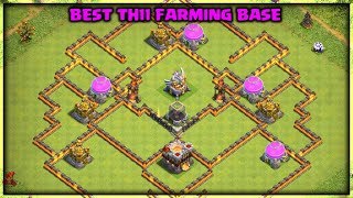 Best Th11 Farming Base 2018 Dark Elixir Saver Clash Of Clans