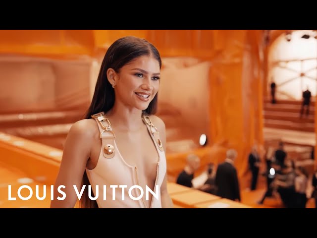 Zendaya channels 'The Nanny' at the Louis Vuitton show