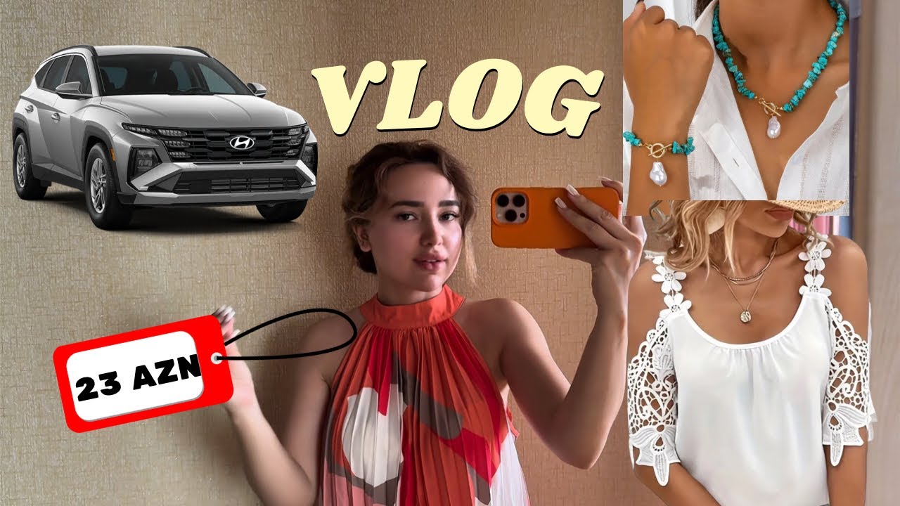 Pulu yox idi amma maşın aldı🚗Temu bağlama | Yaddaş qutusunu göstərdim🤭 Aziza Majidova VLOG