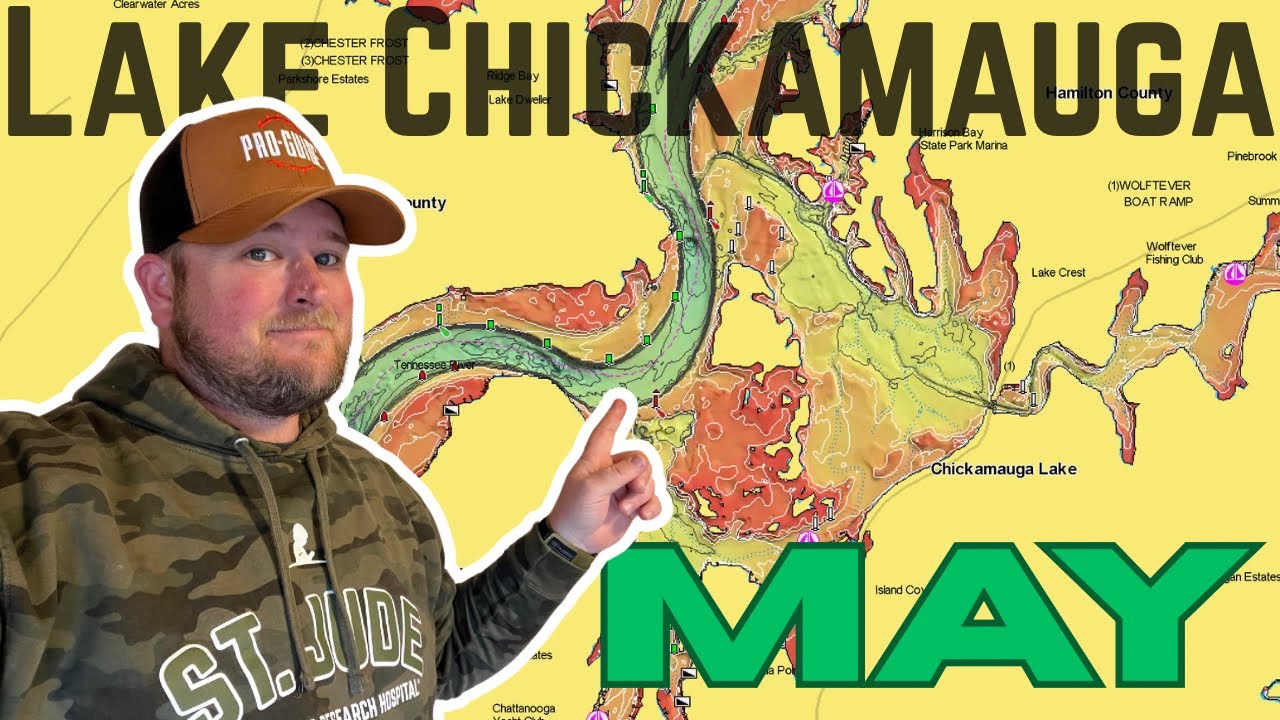 How To Catch BIG BASS On LAKE CHICKAMAUGA In May!!  (Big Bass Tour Preview)