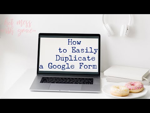 How to Duplicate a Google Form
