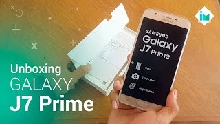 Samsung Galaxy J7 Prime - Unboxing/Hands-On en español - YouTube