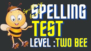 SPELLING QUIZ #10| Bee Quiz Level Two Bee 15 Spelling Words