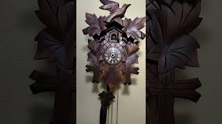 RELOJ CUCU-CUCO DEL PRESTIGIOSO FABRICANTE HUBERT HERR TRIBERG.SELVA NEGRA(GERMANY).MECÁNICO.