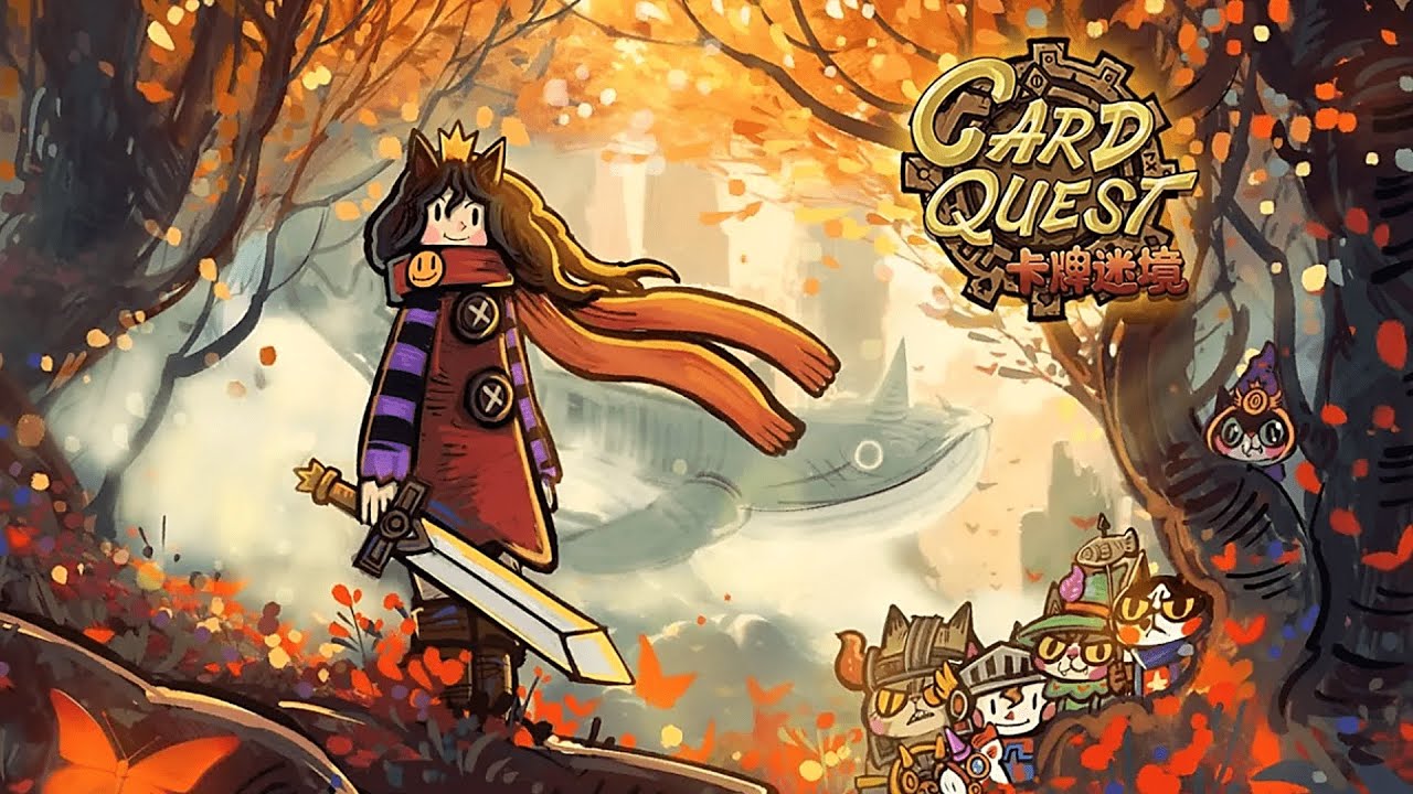 CARD QUEST 卡牌迷境 | Cat Themed Roguelike Card Battler | Demo Gameplay | No Commentary