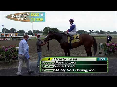 video thumbnail for MONMOUTH PARK 07-3-20 RACE 6