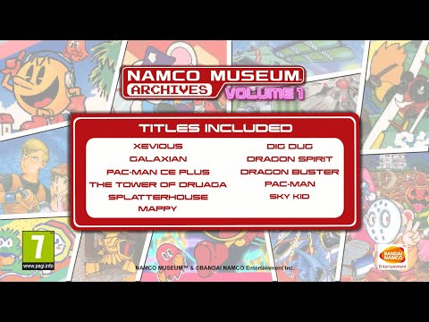 Namco Museum Archives Volume 1 | Announce Trailer