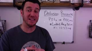 Respiratory Therapy - Occlusion Pressure (P0.1s or P100ms)
