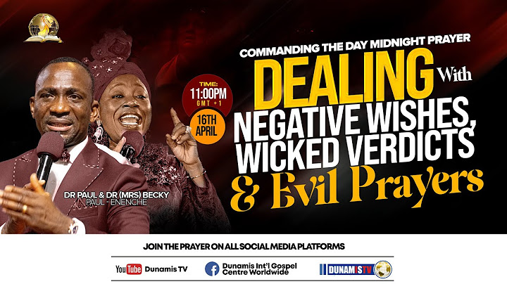 COMMANDING THE DAY  || DEALING WITH NEGATIVE WISHES, WICKED VERDICTS AND EVIL PRAYERS || 16-04-2025