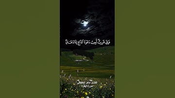(وإذا سألك عبادي عني فإني قريب) القارئ ماهر المعيقلي