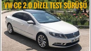 VW CC 2.0 DİZEL TEST SÜRÜŞÜ.DİZEL Mİ BENZİNLİ Mİ?CC’NİN PASSAT TAN FARKI NE?A5 Mİ CC Mİ?