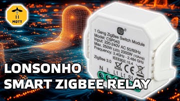 Lonsonho - компактное Zigbee 3.0 реле на 2300 Ватт с нулевой линией, интеграция в Home Assistant