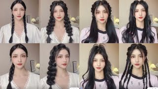 Quick & Easy *Best Hairstyle Tutorial 🌼Korean styles for girls