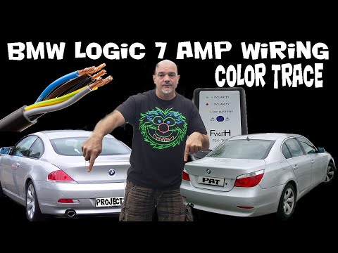 BMW logic 7 amp wire colors traced polarity tester FH--168