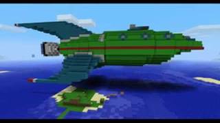 Minecraft で作られた巨大な9個の宇宙船 Minecraftologies マインクラフト Minecraft で作られた巨大な9個の宇宙船 Minecraftologies マインクラフト