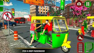 TUK TUK AUTO RICKSHAW DRIVER CITY PARKING | 🛺 Auto Rickshaw Game screenshot 5