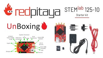 Red Pitaya STEMlab 125-10 Starter Kit Unboxing