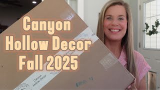Fall 2025 Canyon Hollow Decor Subscription Box