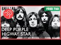 Highway Star - Deep Purple (BASS COVER With Tab &amp; Notation)