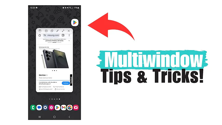 Multitask like a PRO on your Samsung Galaxy!
