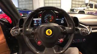 2011 ferrari 458 italia in blu pozzi *for sale*