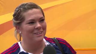 IAAF Continental Cup Marrakech 2014 Team Americas Amanda BINGSON Hammer Throw Women