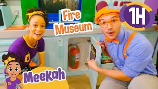 Blippi and Meekah Learn About Fire Safety!! | 1 HOUR OF MEEKAH! | Educational Videos for Kids