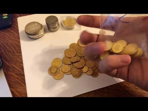 Monster delivery of 140 small gold coins