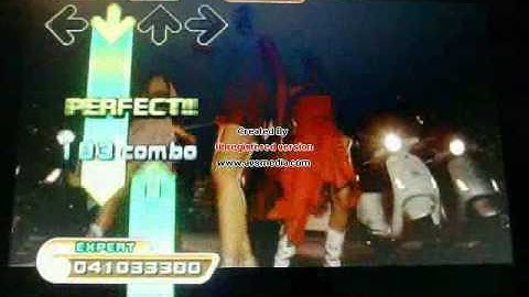 DDR Hottest Party 2 Ready Steady Dance (nonstop course) Expert AA with hand markers on.  part 1