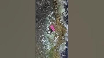 1-Salt buildup, 2-Microplastic, 3-Brass. #microplastics #macrophotography #amazing #nanoplastic