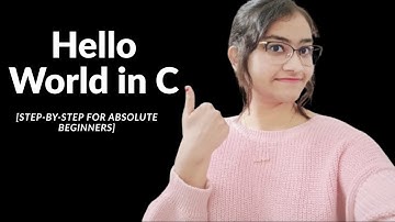 Hello World in C | Your First C Program Explained for Beginners 🔥